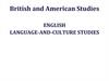 British and American Studies