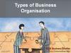 Types of Business Organisation