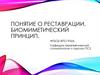 Понятие о реставрации. Биомиметический принцип