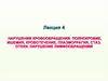 Нарушения кровообращения: полнокровие, ишемия, кровотечение, плазморрагия, стаз. Лекция 4