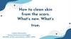 How to clean skin from the scars. What’s new. What’s true