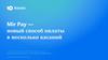 Mir Pay — новый способ оплаты в несколько касаний