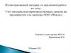 Учет материально-производственных запасов на предприятии (на примере ООО "Исида")