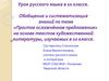 Обобщение и систематизация знаний по теме «Простое осложнённое предложение» на основе текстов художественной литературы
