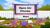 Open air cinema