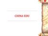 China edu