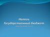 Налоги. Государственный бюджет  (8 класс)