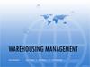 Warehousing management