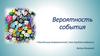 Вероятность события