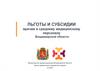 Льготы и субсидии врачам и среднему медицинскому персоналу Владимирской области