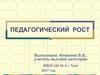 Педагогический рост