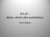 DA II - dějiny středověké architektury