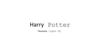 Harry Potter