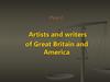 Artists and writers of Great Britain and America