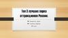 Топ 3 лучших парка аттракционов России