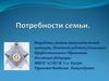 Потребности семьи