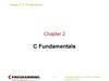 C Fundamentals. Chapter 2