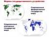 Формы государственного устройства. Современные федеративные государства мира