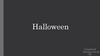 Halloween Completed